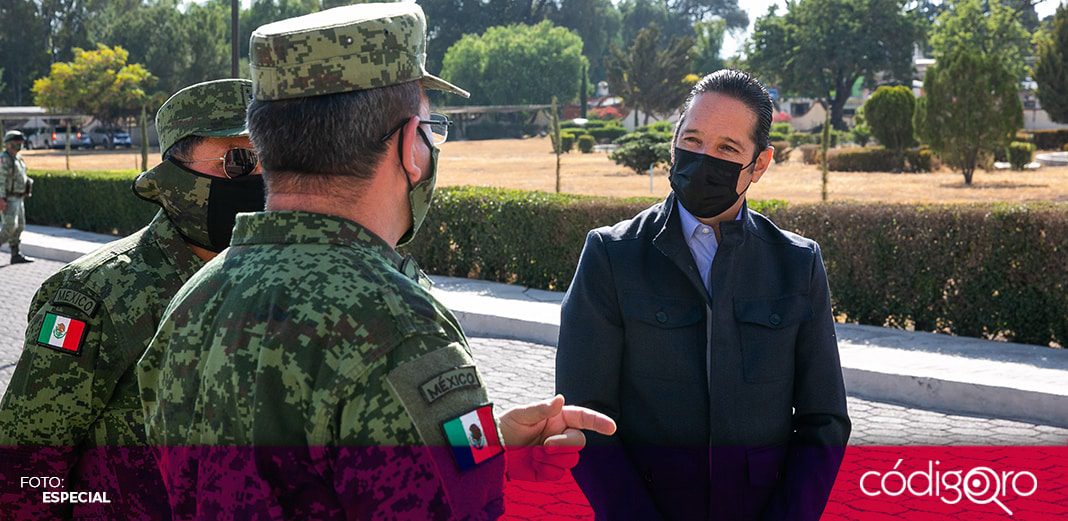 Gobernador de Querétaro destaca trabajo coordinado con el Ejército Mexicano