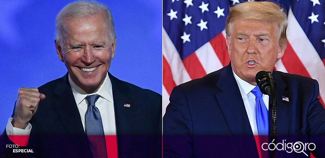 Proyectan que Joe Biden obtendrá 306 votos del Colegio Electoral y Trump 232