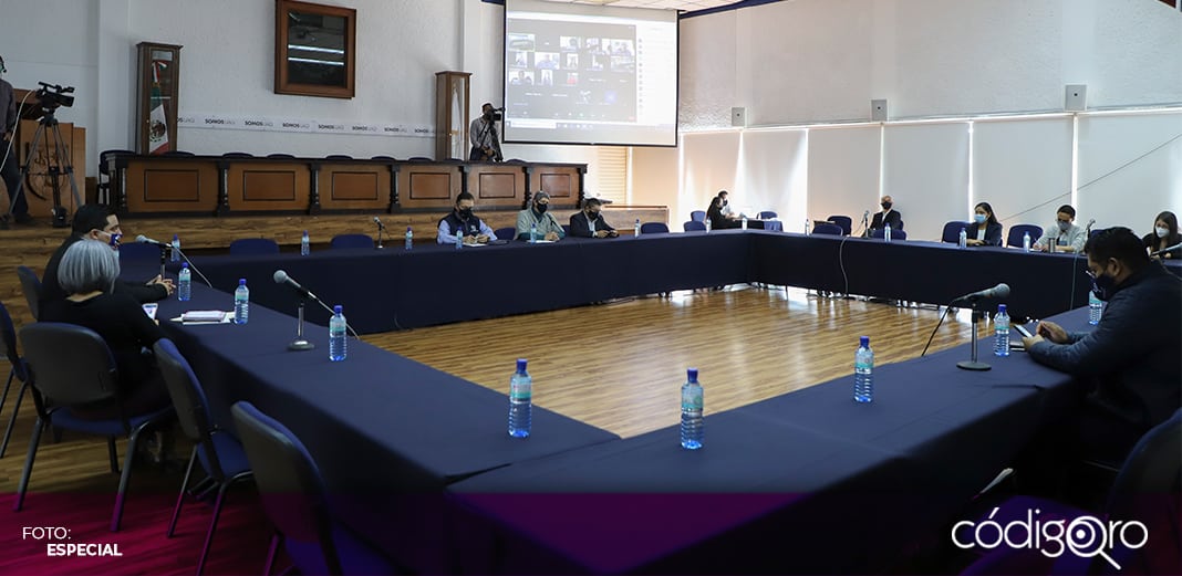 Autoridades de la UAQ se reúnen con diputados locales de Querétaro