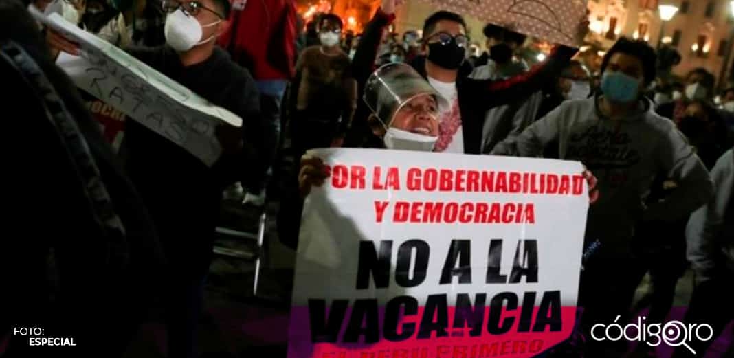 Disturbios en Perú tras la destitución de Vizcarra