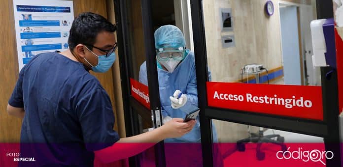 IMSS ocupacion hospitalaria COVID-19 Tanto en la Ciudad de México como en el Estado de México, la ocupación hospitalaria de pacientes COVID-19 supera 90% en el IMSS. Foto: Especial