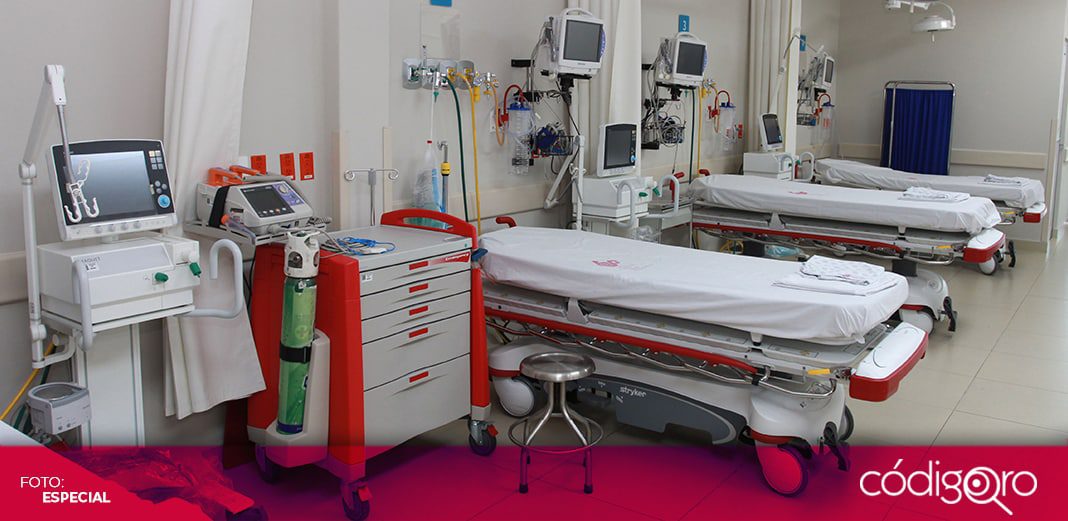Querétaro, octavo estado con mayor ocupación hospitalaria de camas generales