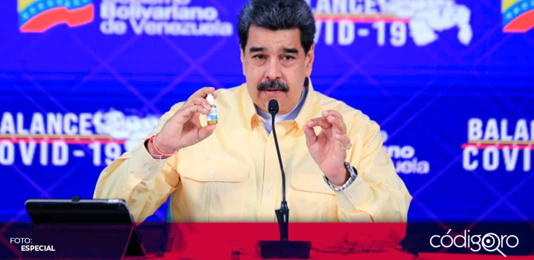Nicolás Maduro presenta gotas "milagrosas" que "neutralizan" el coronavirus