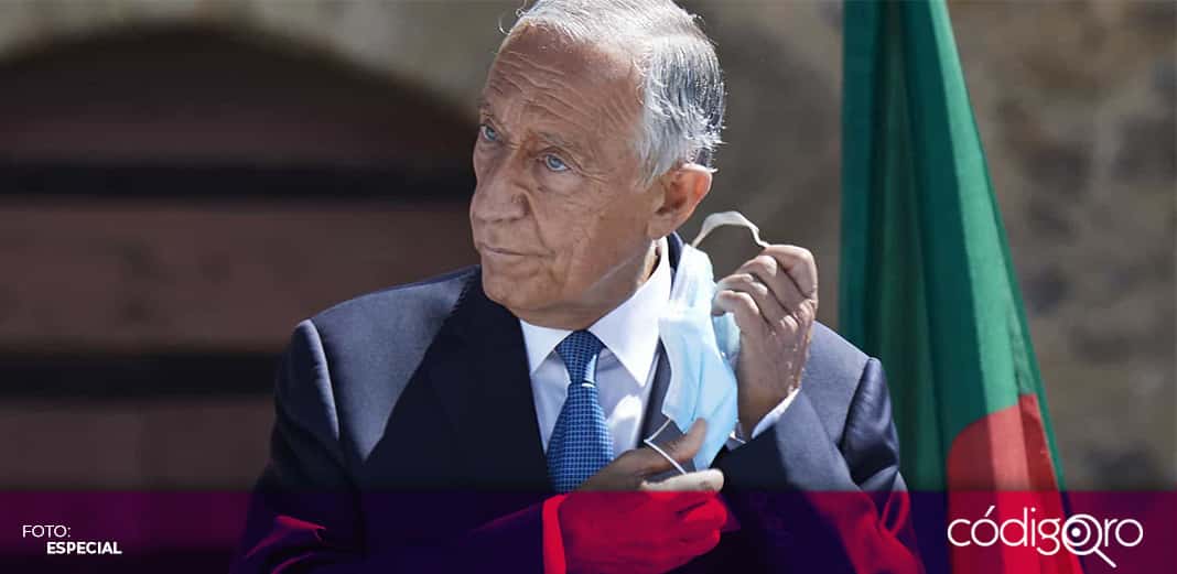 Presidente de Portugal, Marcelo Rebelo de Sousa, diagnosticado con COVID-19