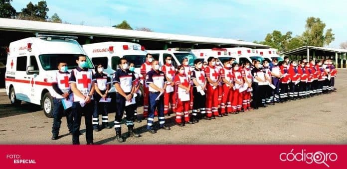 Este 21 de febrero de 2021, la Cruz Roja Mexicana cumple 111 años de presencia en el país. Foto: Especial