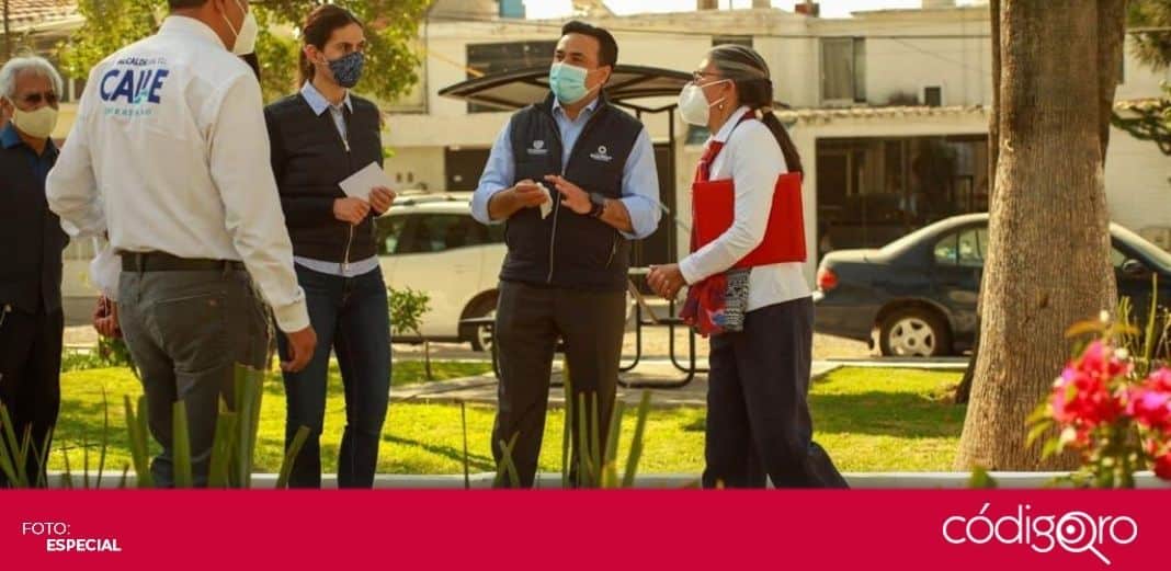 Nava Guerrero entrega obras de rehabilitación en parque de Las Plazas