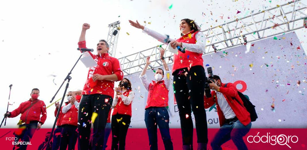 Abigail Arredondo toma protesta como candidata del PRI a la Gubernatura de Querétaro