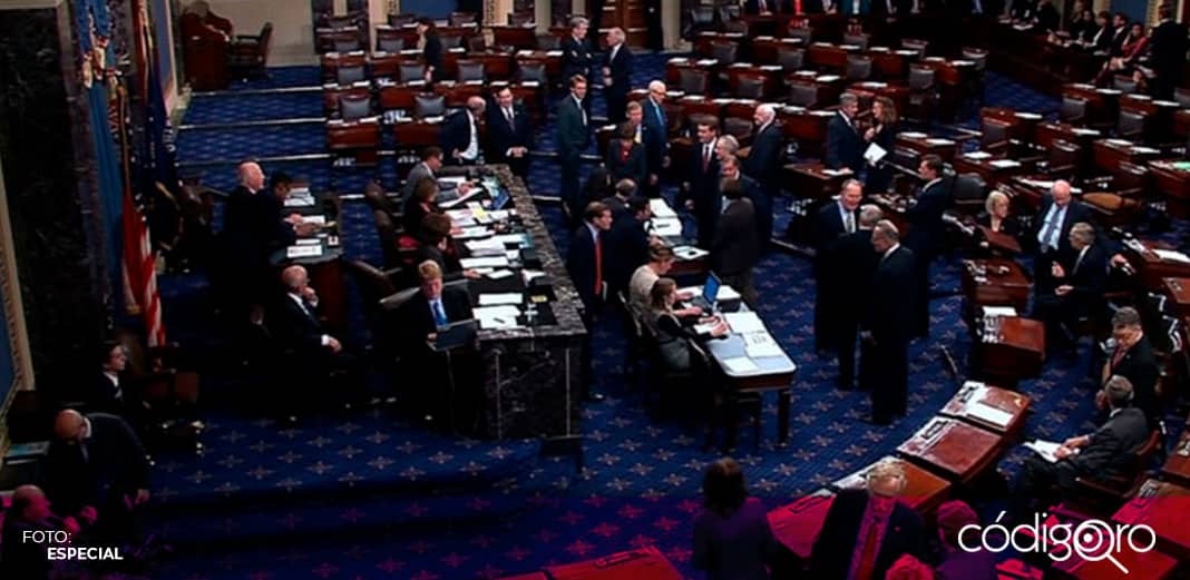 Sólo seis senadores republicanos dan luz verde a juicio contra Trump