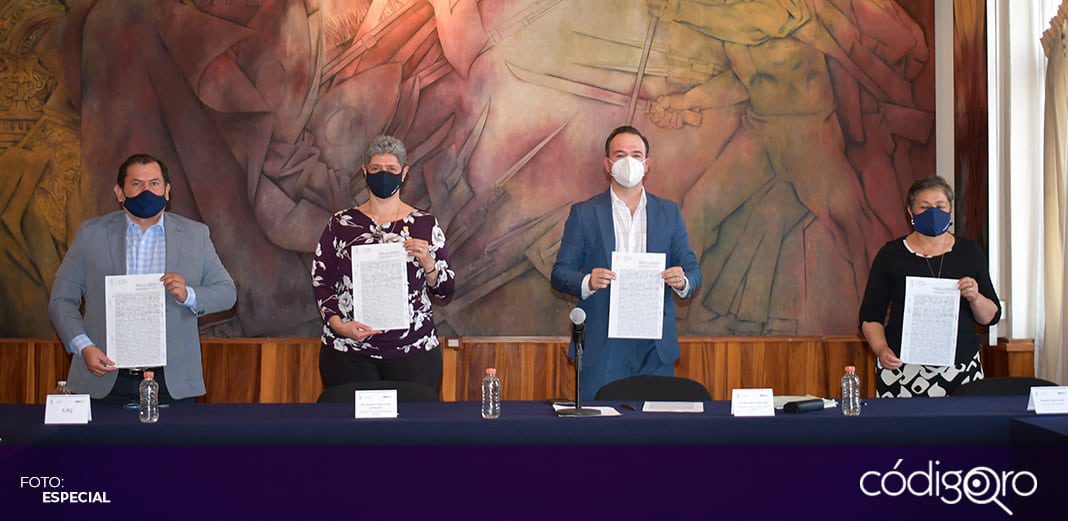 UAQ y STEUAQ firman Convenio ante la Junta Local de Conciliación y Arbitraje