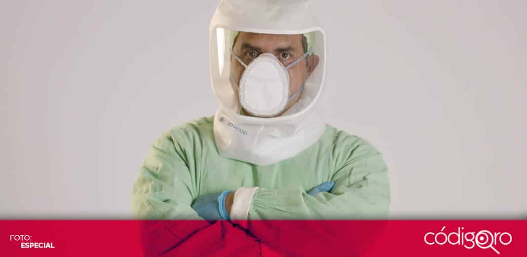 Mexicanos crean una escafandra para protección contra Covid-19 única en su tipo