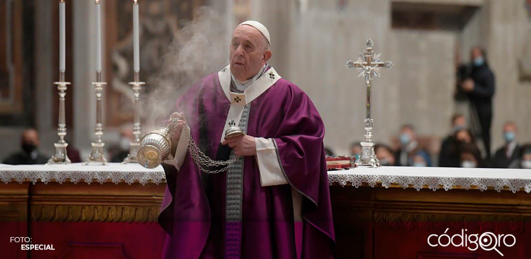 El papa Francisco readapta la misa del Miércoles de Ceniza por la pandemia