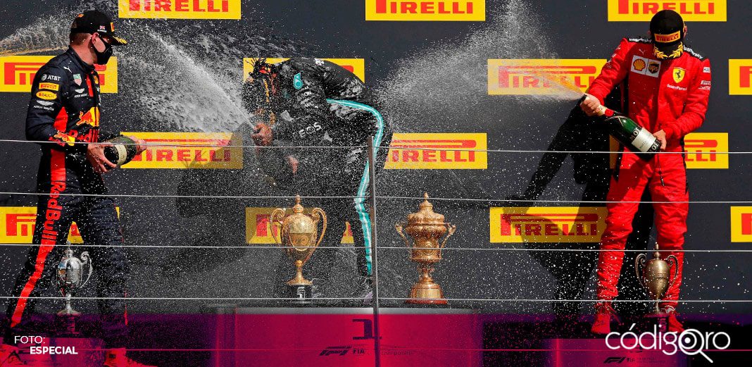 La F1 cambia el champán por el vino espumoso para los pilotos vencedores