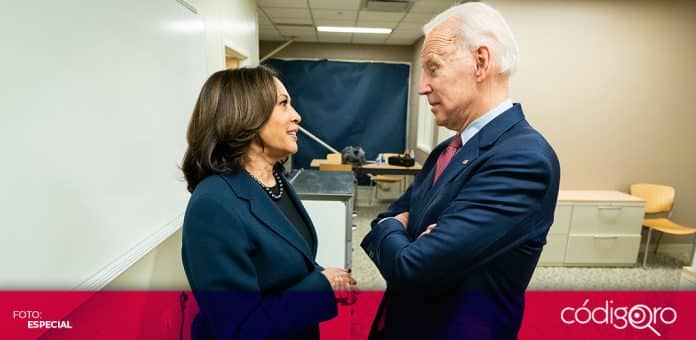 El presidente de Estados Unidos, Joe Biden, envió a la vicepresidenta Kamala Harris para atender la crisis en la frontera con México. Foto: Especial