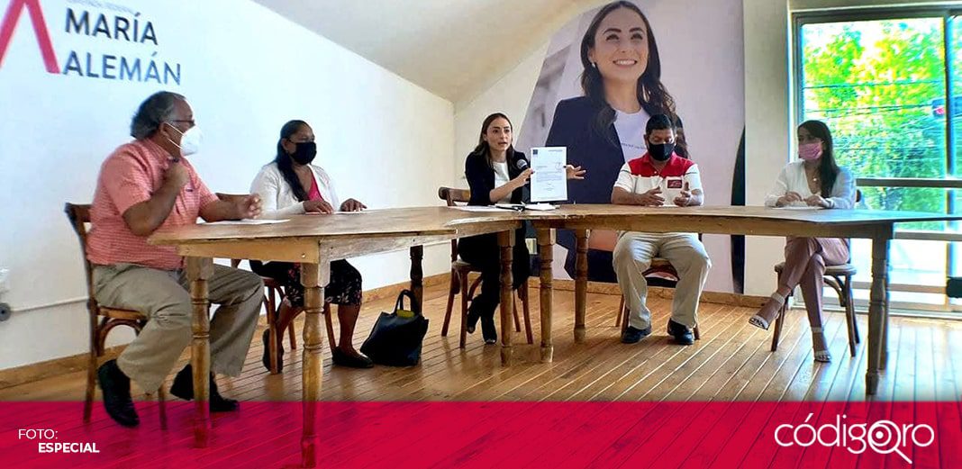 María Alemán propone al municipio estrategia de transporte para adultos mayores