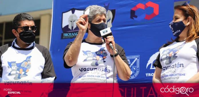 UAQ Gobierno Estatal recursos vacuna La rectora de la UAQ, Teresa García Gasca, solicitó recursos al Gobierno del Estado de Querétaro para desarrollar la vacuna contra COVID-19. Foto: Especial