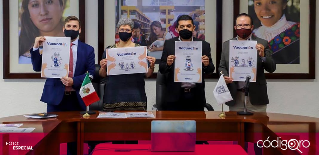Vacuna contra COVID-19 de UAQ requiere 20 mdp; anuncian “Vacunatón”