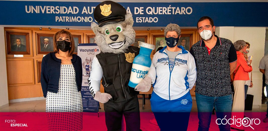 Entrega El Marqués apoyo al Vacunatón de la UAQ