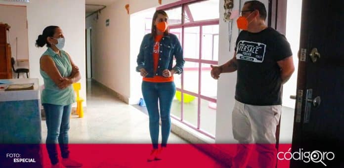 Beatriz Leon programas sociales La candidata de MC a la gubernatura de Querétaro, Beatriz León, se reunió con miembros de organizaciones de la sociedad civil. Foto: Especial