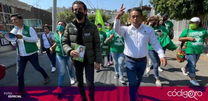 Javier Navarrete PVEM Corregidora Javier Navarrete es el candidato del Partido Verde Ecologista de México a la presidencia municipal de Corregidora. Foto: Especial