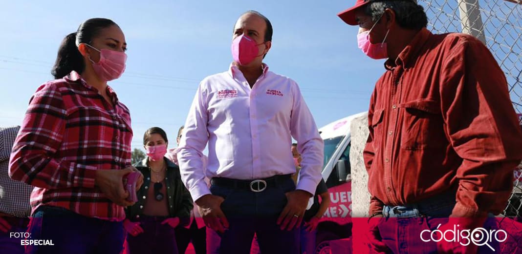 Juan Carlos Martínez recorre el municipio de Pedro Escobedo