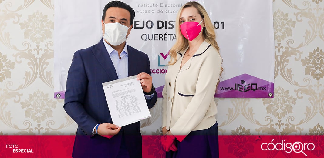 Nava se registra para contender por la presidencia municipal de Querétaro