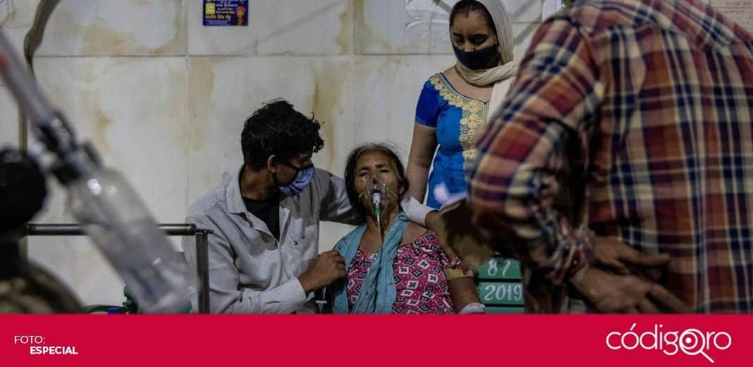 Nuevo récord de 350 mil contagios y 2 mil 767 muertes por COVID-19 en la India