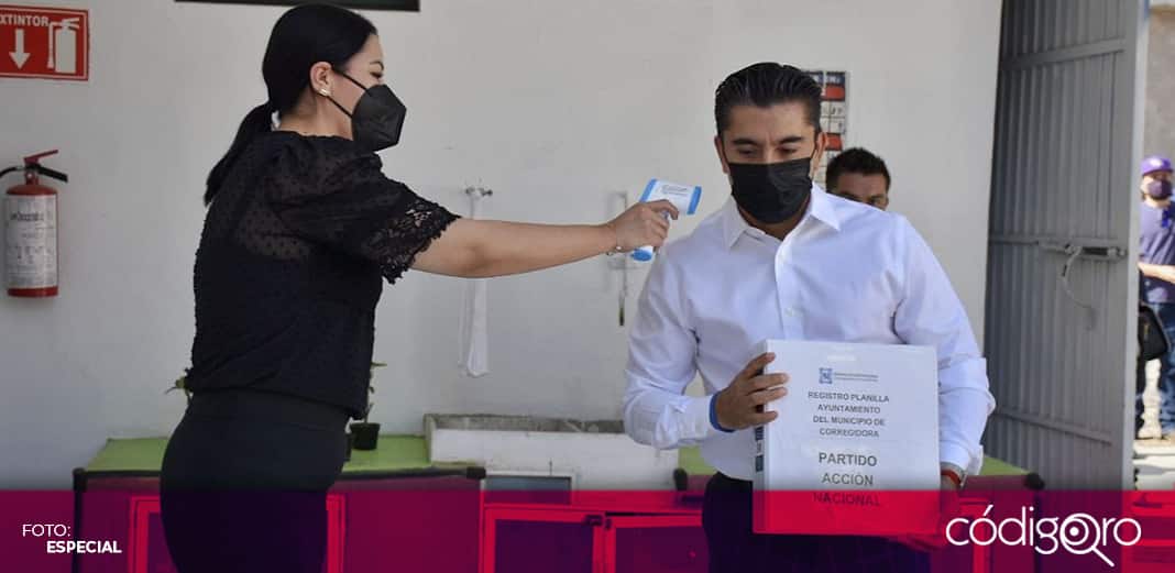 Roberto Sosa se registra como candidato del PAN a alcaldía de Corregidora