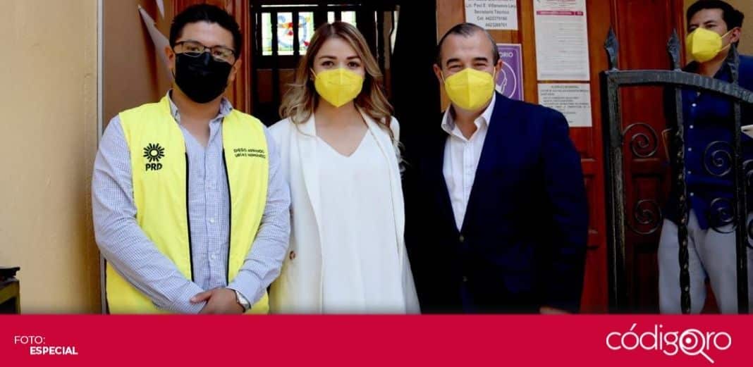 Vanesa Garfias se registra como candidata del PRD a la alcaldía de Querétaro