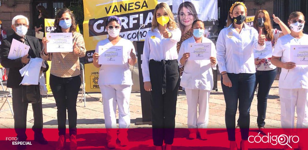 Vanesa Garfias inicia campaña como candidata del PRD a la alcaldía de Querétaro