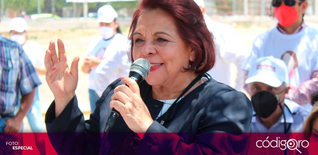 Celia Maya lamenta negativa de Mauricio Kuri a debatir