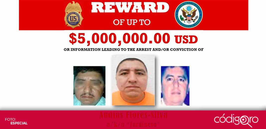 EEUU ofrece 5 mdd por información para capturar al “Jardinero”, presunto jefe de plaza del CJNG