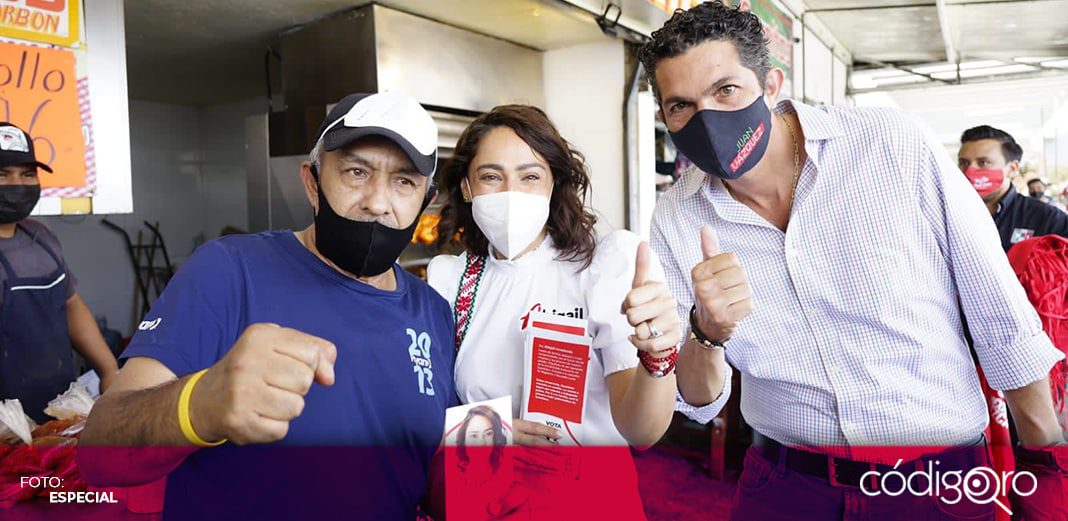 Reducir impuestos para comerciantes de mercados, propone Abigail Arredondo