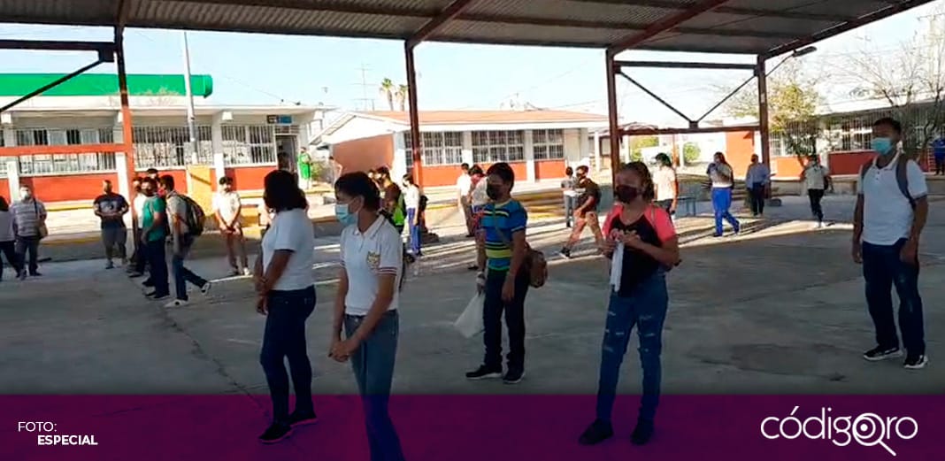 Más de 20 mil alumnos regresan a clases presenciales en Coahuila