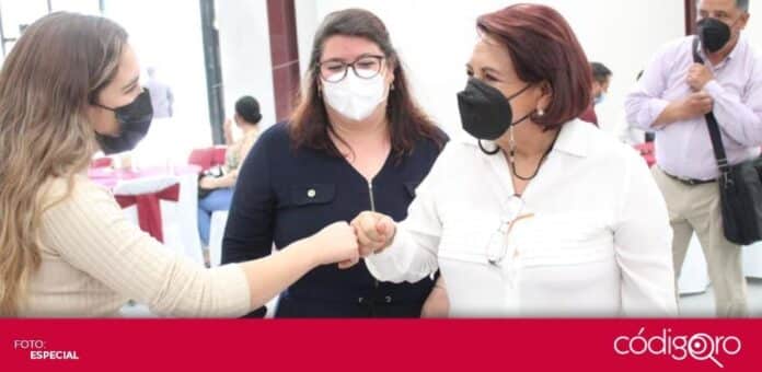 Celia Maya actos anticipados de campana El TEEQ multó a la candidata de Morena a la gubernatura del estado de Querétaro, Celia Maya García, por actos anticipados de campaña. Foto. Especial
