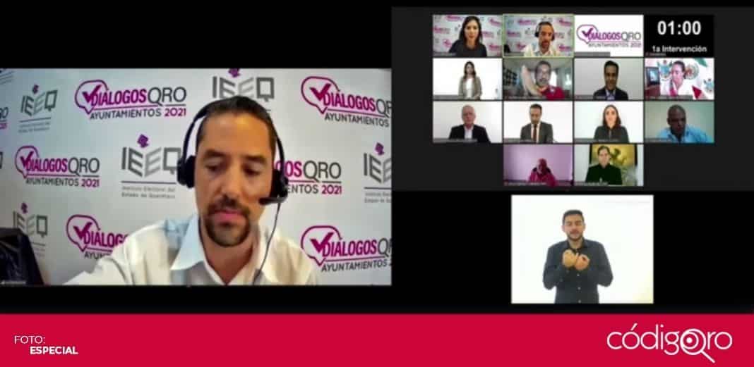 Candidaturas a municipio de Querétaro dialogan sobre desarrollo urbano y educación