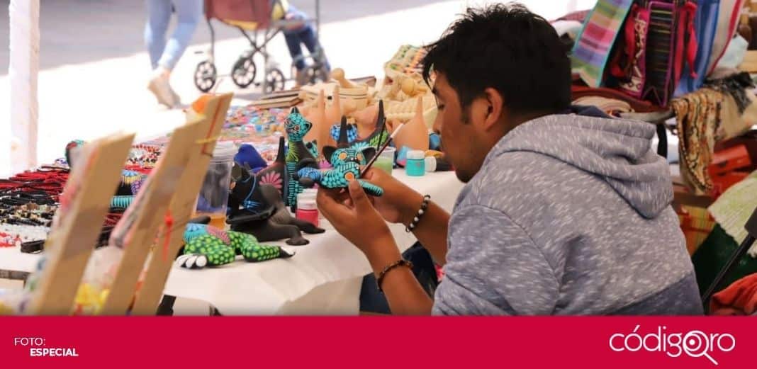 Termina Feria Artesanal en el Jardín Guerrero
