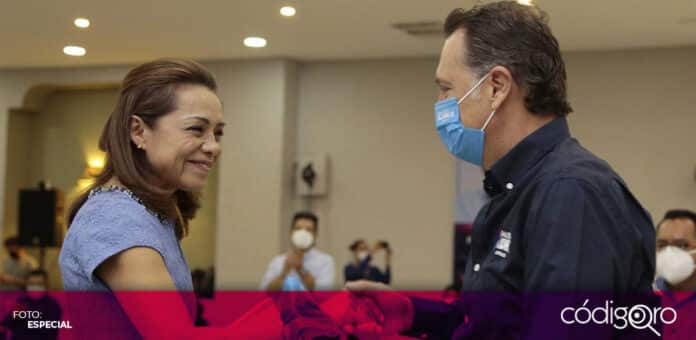 Mauricio Kuri Gonzalez Josefina Vazquez Mota Josefina Vázquez Mota expresó su apoyo al candidato común del PAN y QI a la gubernatura, Mauricio Kuri González. Foto: Especial