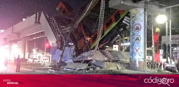 Puente linea 12 del Metro CDMX Un tren cayó como consecuencia del colapso de un puente de la Línea 12 del Metro de la Ciudad de México. Foto: Especial