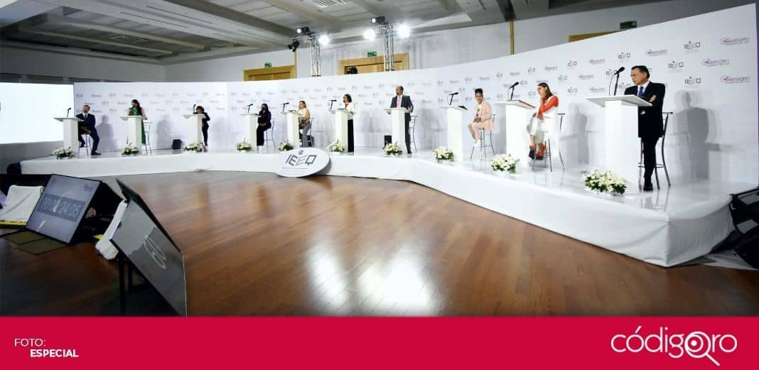 Realizan segundo debate entre candidaturas a la gubernatura de Querétaro