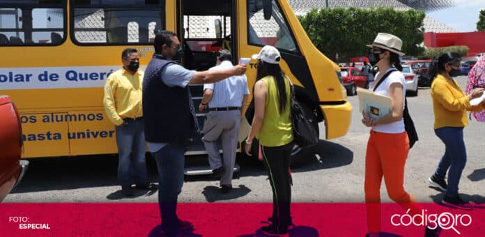 Transporte gratuito profesores y mujeres embarazadas La Secretaría de Movilidad del Municipio de Querétaro proporciona transporte gratuito a mujeres embarazadas y profesores. Foto: Especial