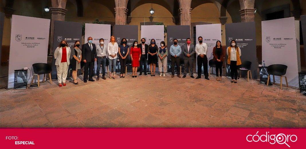 Candidatos a diputación federal por Distrito 03 debaten en la UAQ