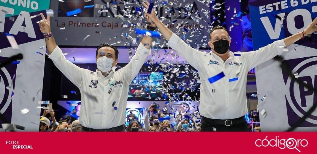 Mauricio Kuri y Luis Bernardo Nava cierran campaña electoral