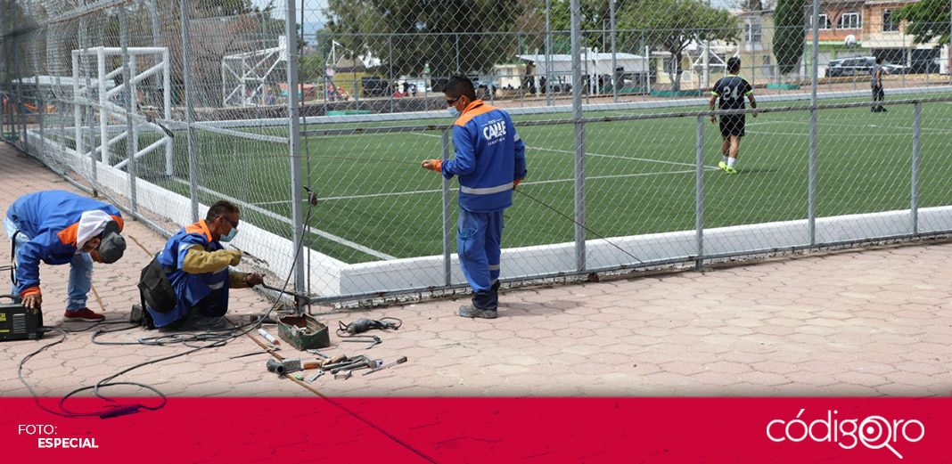 Municipio de Querétaro rehabilita parque Chichimecas-Otomíes