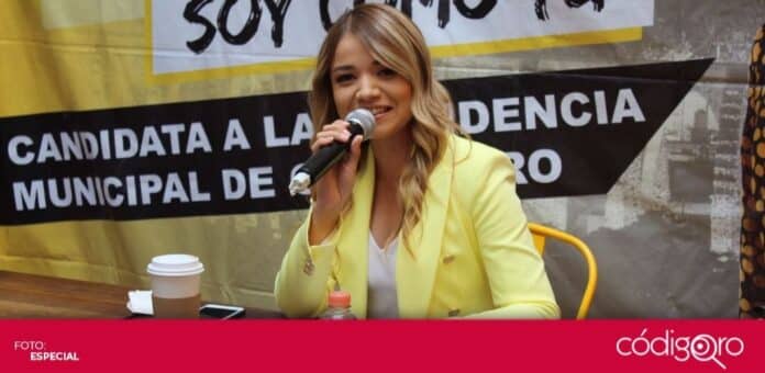 Vanesa Garfias elecciones limpiass libres violencia La candidata del PRD a la presidencia municipal de Querétaro, Vanesa Garfias, pidió una jornada electoral tranquila. Foto: Especial