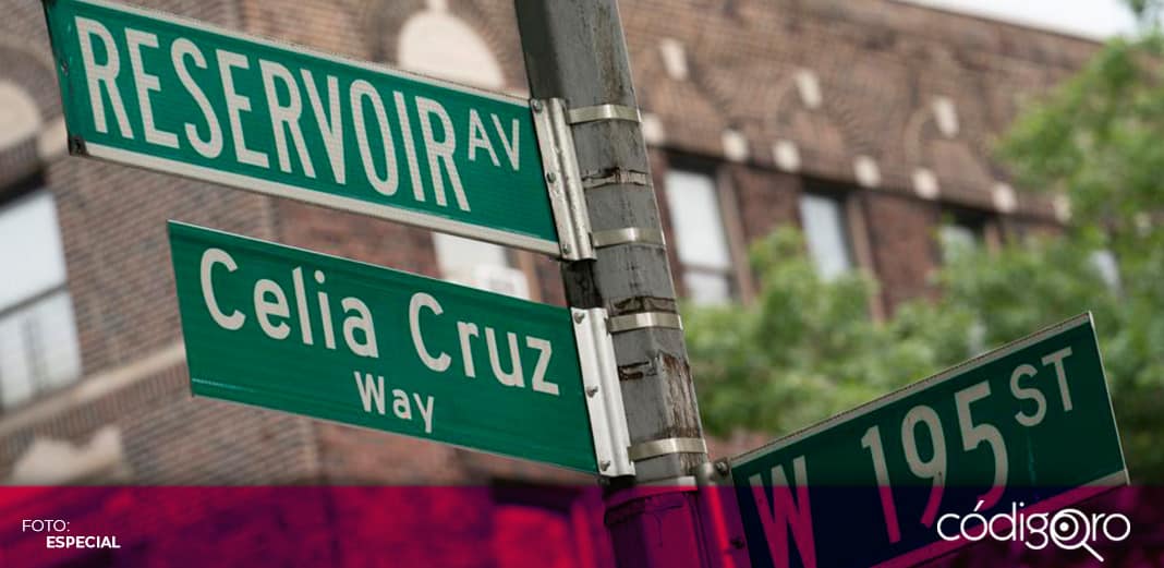 Celia Cruz ya tiene su propia calle en Nueva York, ¡Azúcar!