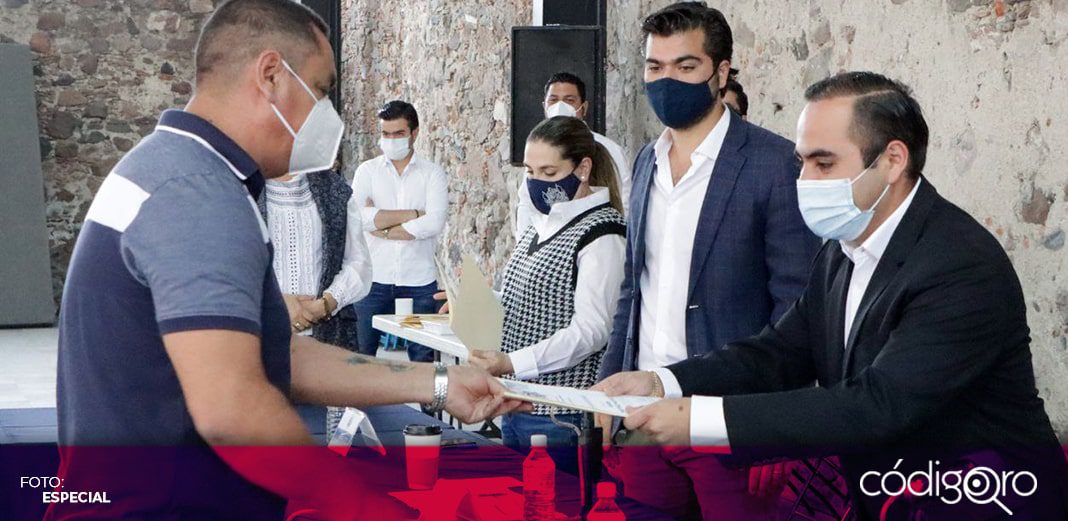 Municipio de Corregidora reconoce a trabajadores jubilados