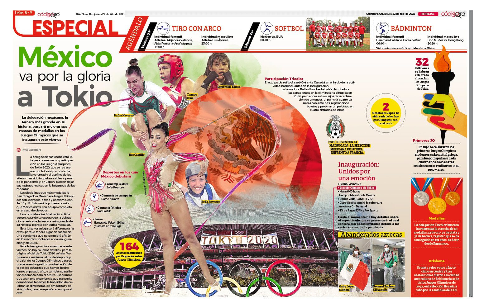 México va por la gloria a Tokio
