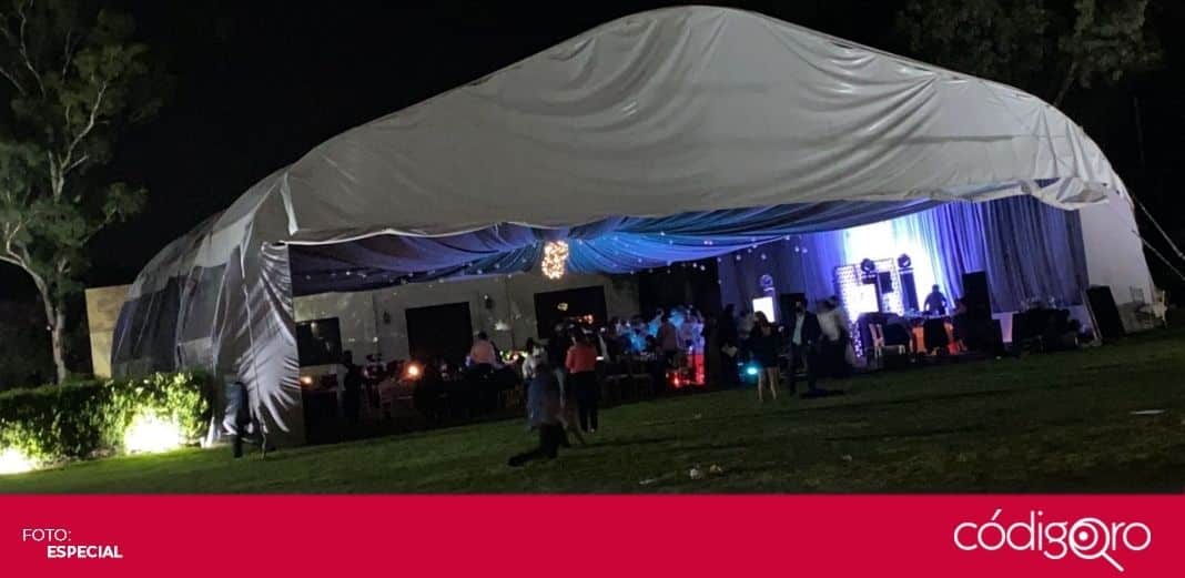 Dispersan fiesta particular por incumplir medidas sanitarias en Querétaro