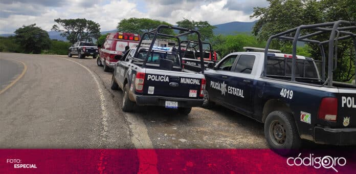 Migrantes remolque Jalpan de Serra Un total de 21 migrantes fueron encontrados dentro de un remolque en el municipio de Jalpan de Serra. Foto. Especial