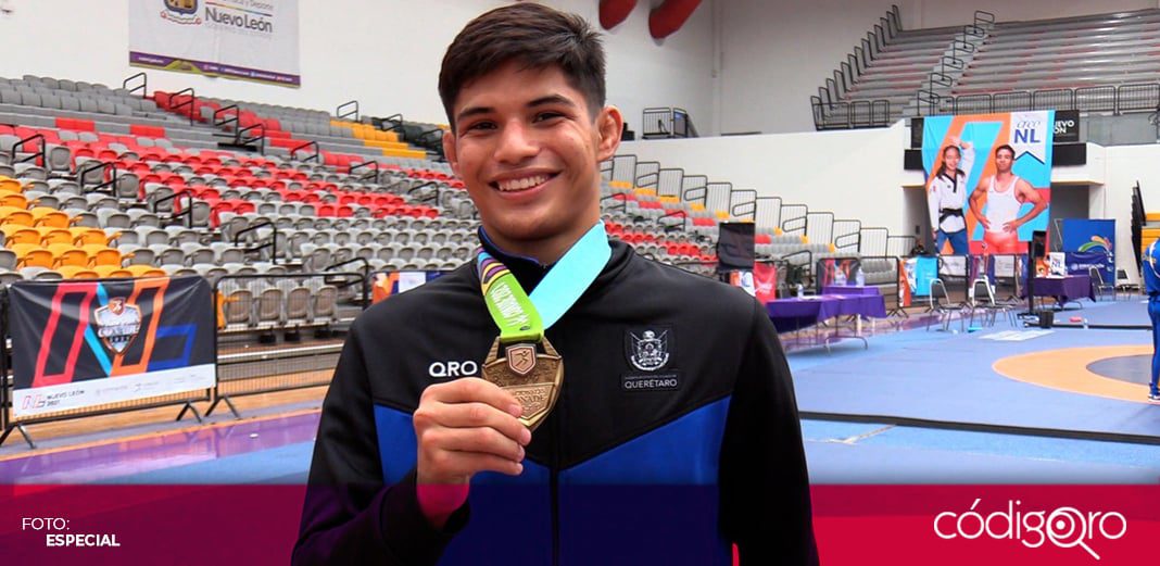 Querétaro gana medallas en luchas durante Juegos Nacionales Conade